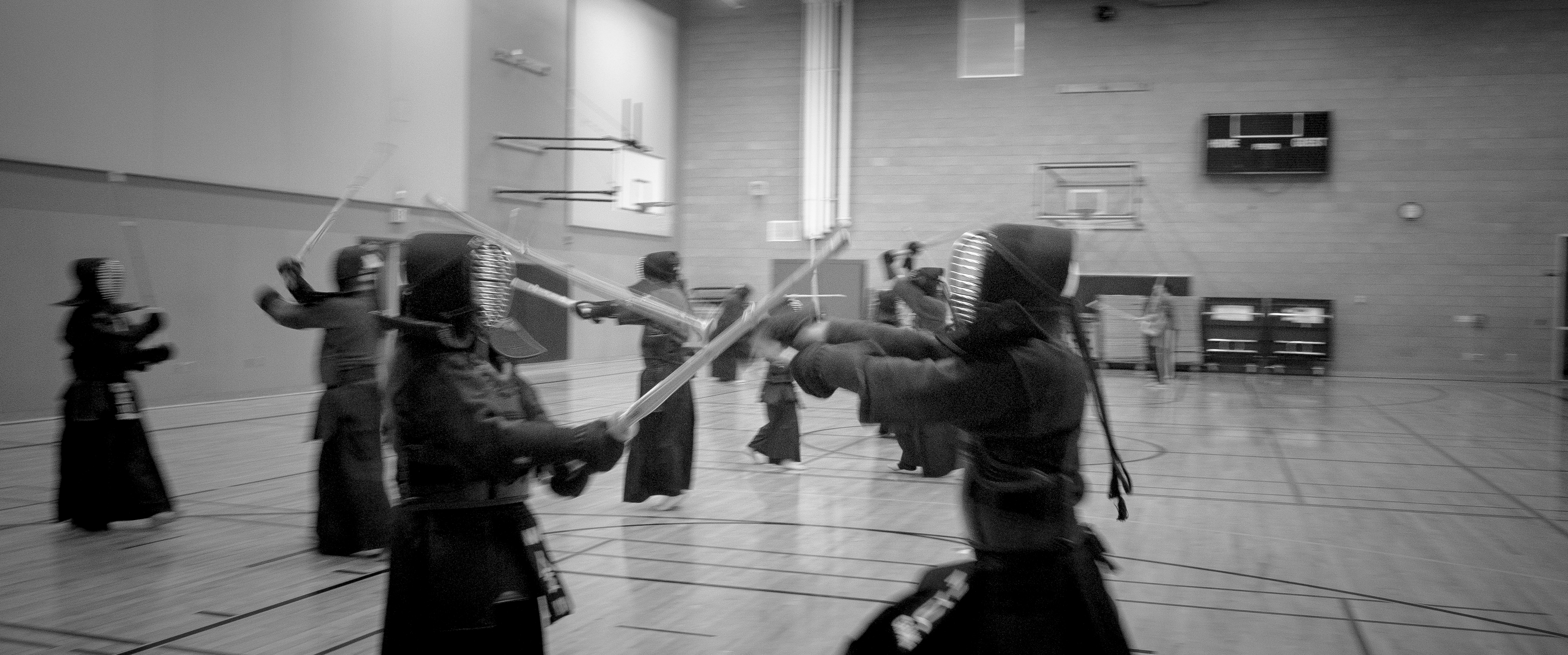 Northwest Kendo members together during a club event